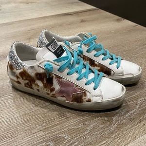 Golden Goose Pony hair Superstar Sneakers (worn x1)